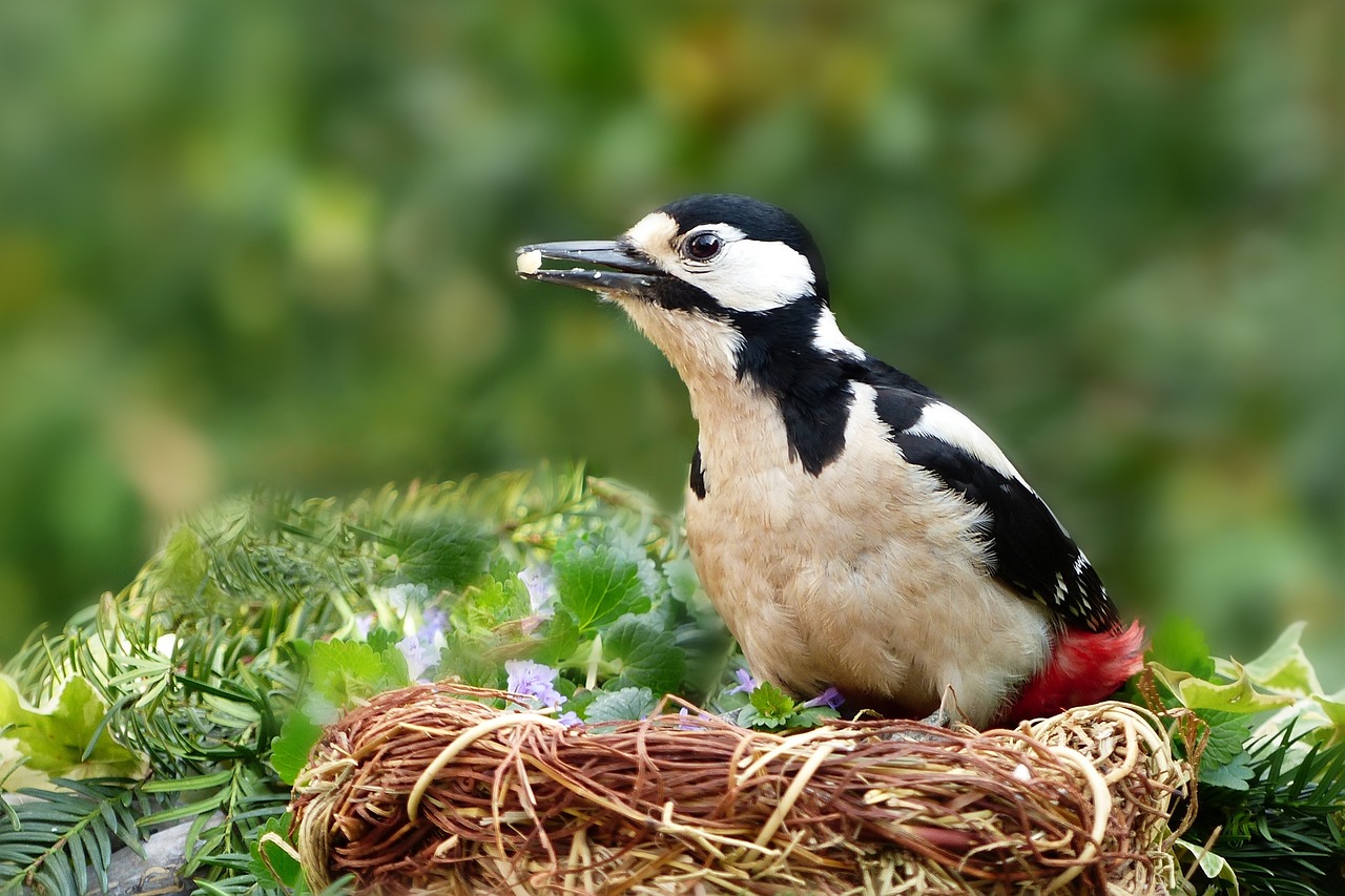 woodpecker-on-top-of-tree
